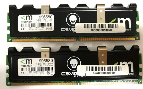 Mushkin combat 4gb - mushkin, 4gb(2x2gb)