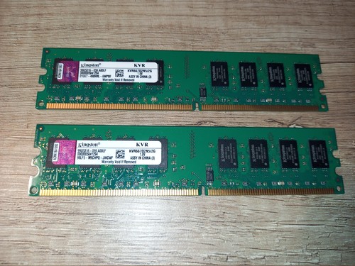 2gb kingston ddr2 667mhz - 2x, ddr2-667mhz
