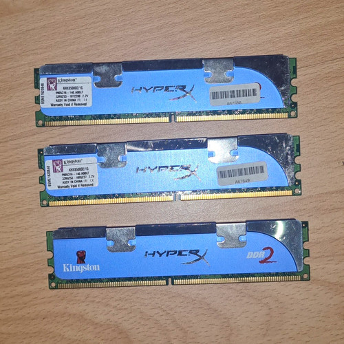 Kingston hyperx ddr2 sdram 3gb - hyperx,