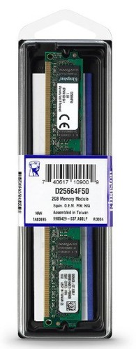 Kingston d25664f5u 1x2gb ddr2 - 1x2gb,