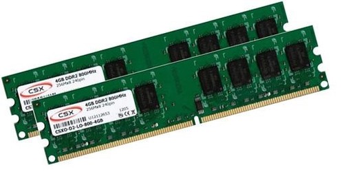 4gb 8gb ddr2 - 2x,
