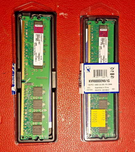 Kingston 1 gb - 2, x