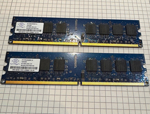 Nanya 1gb 2gb - 2gb, ddr2