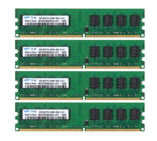 8gb samsung 2gb ddr2 - 4x, 800mhz