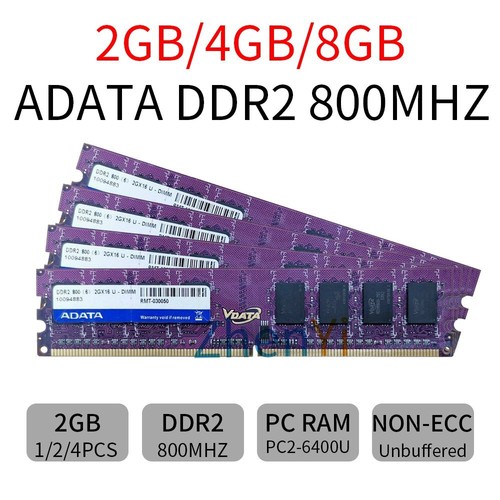 Adata 8gb 4gb - adata, ddr2