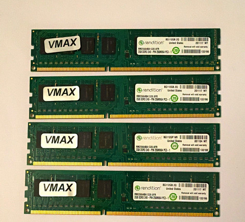 Rendition vmax 8gb - vmax, (4x2gb)