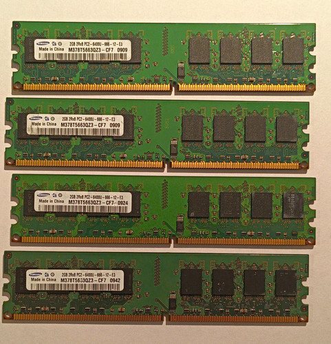 Samsung 8gb ddr2 - samsung, (4x2gb)