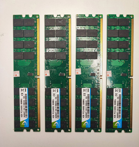 16gb ddr2 sdram - (4x4gb),