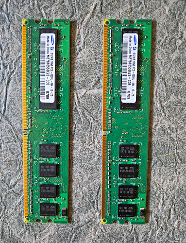 Samsung 2x512mb ddr2 sdram - samsung,