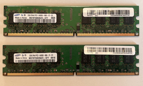 Samsung ddr2 800 ram - samsung, pc2-6400u